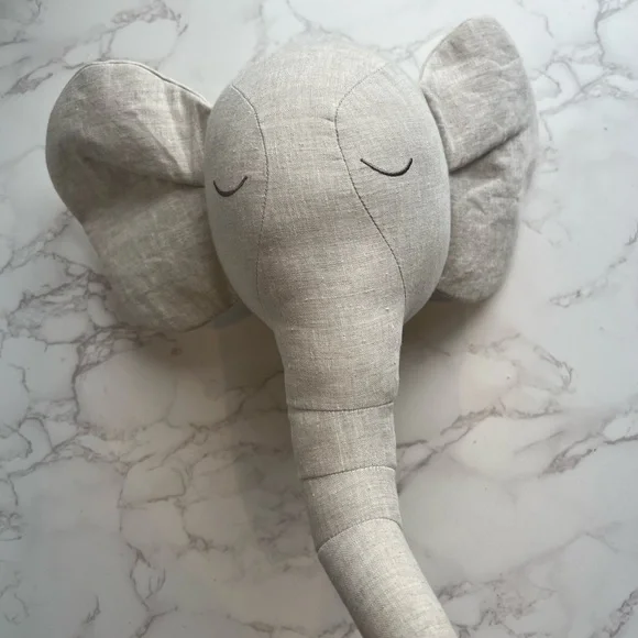 Linen Elephant Decor - Picture 2 of 5